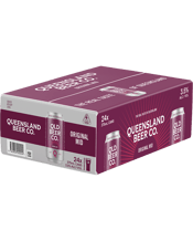 Queensland Beer Co. Mid Lager Can 375ml  24 Case