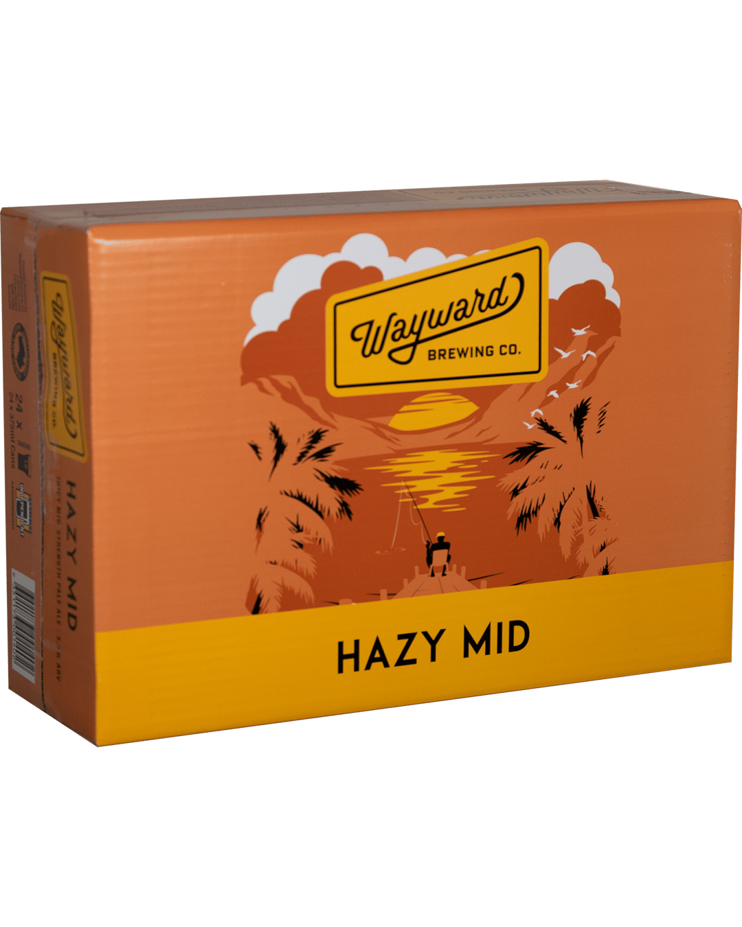 Wayward Brewing Co. Hazy Mid Strength Pale Ale Cans 4x6x375mL