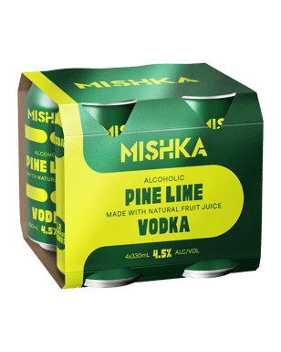 Vodka Pine Lime Cans 330mL 
