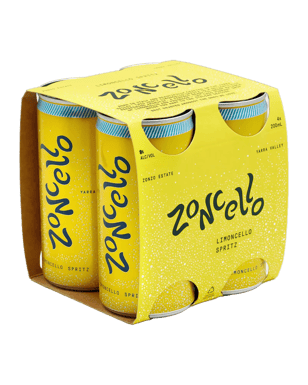 Zonzo Estate Zoncello Limoncello Spritz Cans 200ml  4 Pack