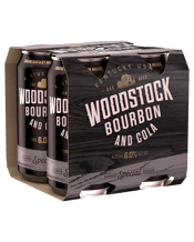 Woodstock Bourbon & Cola 6% Cans 375ml  4 Pack