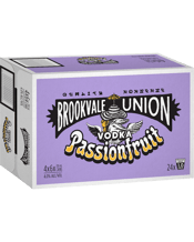Brookvale Union Vodka Passionfruit Can 330ml  24 Case