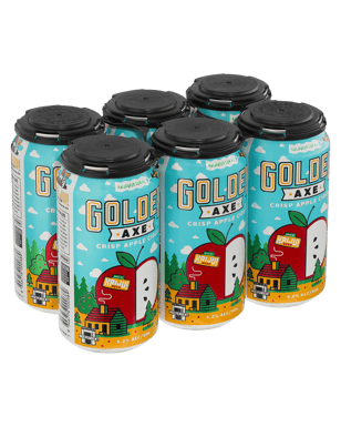 Golden Axe Crisp Apple Cider Cans 375ml  6 Pack