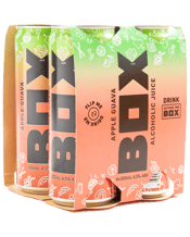 Box Alcoholic Juice Apple And Guava Cans 330ml  4 Pack