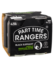 Part Time Rangers Black Elephant Cans 330ml  4 Pack