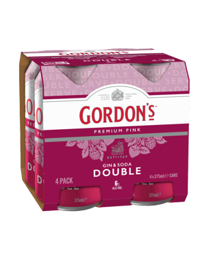 Pink and Soda Double Serve Cans 375mL