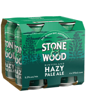 Stone & Wood Hinterland Hazy Pale Ale Can 375ml  4 Pack