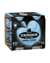 Strongbow Hard Apple Cider Cans 375ml  4 Pack