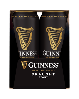 Guinness Draught Cans 470ml  6 Pack