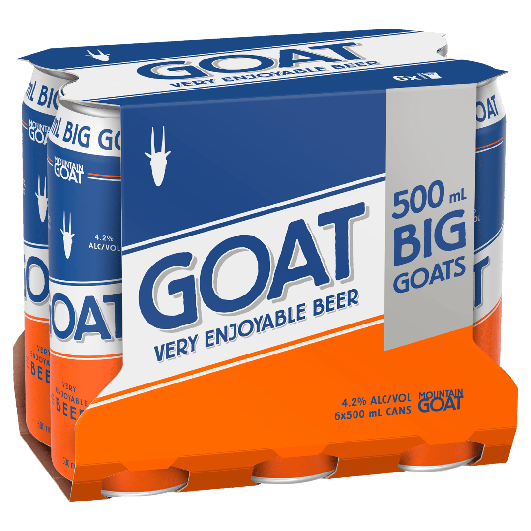 Mountain Goat       GOAT Can 6x500mL
