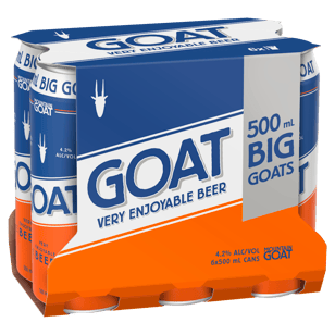 Mountain Goat Goat Very Enjoyable Beer 500ml  6 Pack