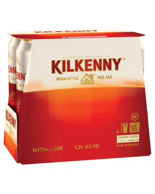 Kilkenny Irish Ale Cans 470ml  6 Pack