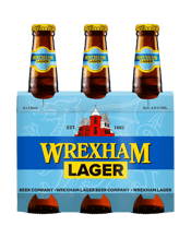 Wrexham Lager 4.0 Bottles 330ml  6 Pack