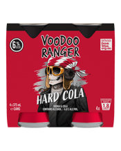 Voodoo Ranger Hard Cola Cans 375ml  4 Pack