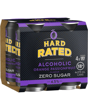 Orange Passionfruit Zero Sugar 4.5% 375mL Can 