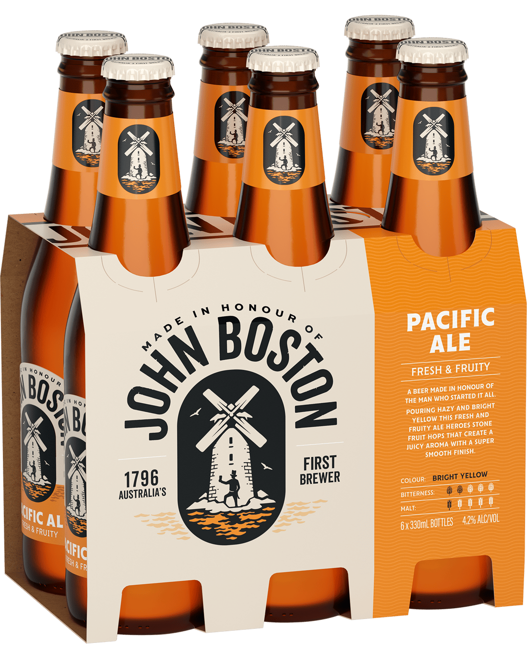 Buy John Boston Pacific Ale Bottle 330ml Online or From Your Nearest Store (at Everyday Low