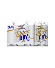 Miller Dry 3.5% Cans 355ml  6 Pack