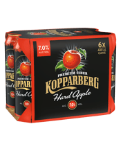 Kopparberg Hard Apple Cider 7% Cans 440ml  6 Pack