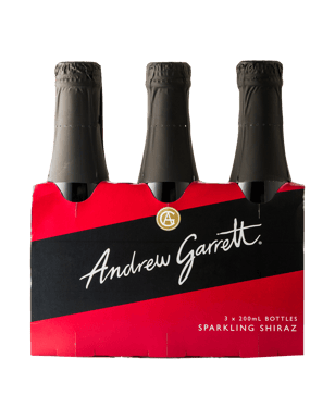 Andrew Garrett Sparkling Shiraz 200ml  3 Pack