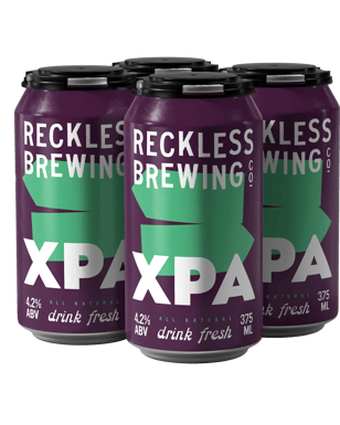 Reckless Brewing Xpa Can 375ml  4 Pack