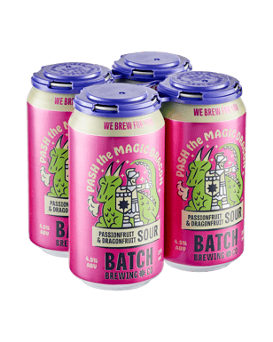 Batch Brewing Co. Pash The Magic Dragon Sour Ale Can 375ml  4 Pack