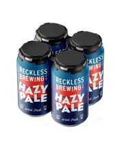 Reckless Brewing Hazy Pale Cans 375ml  4 Pack