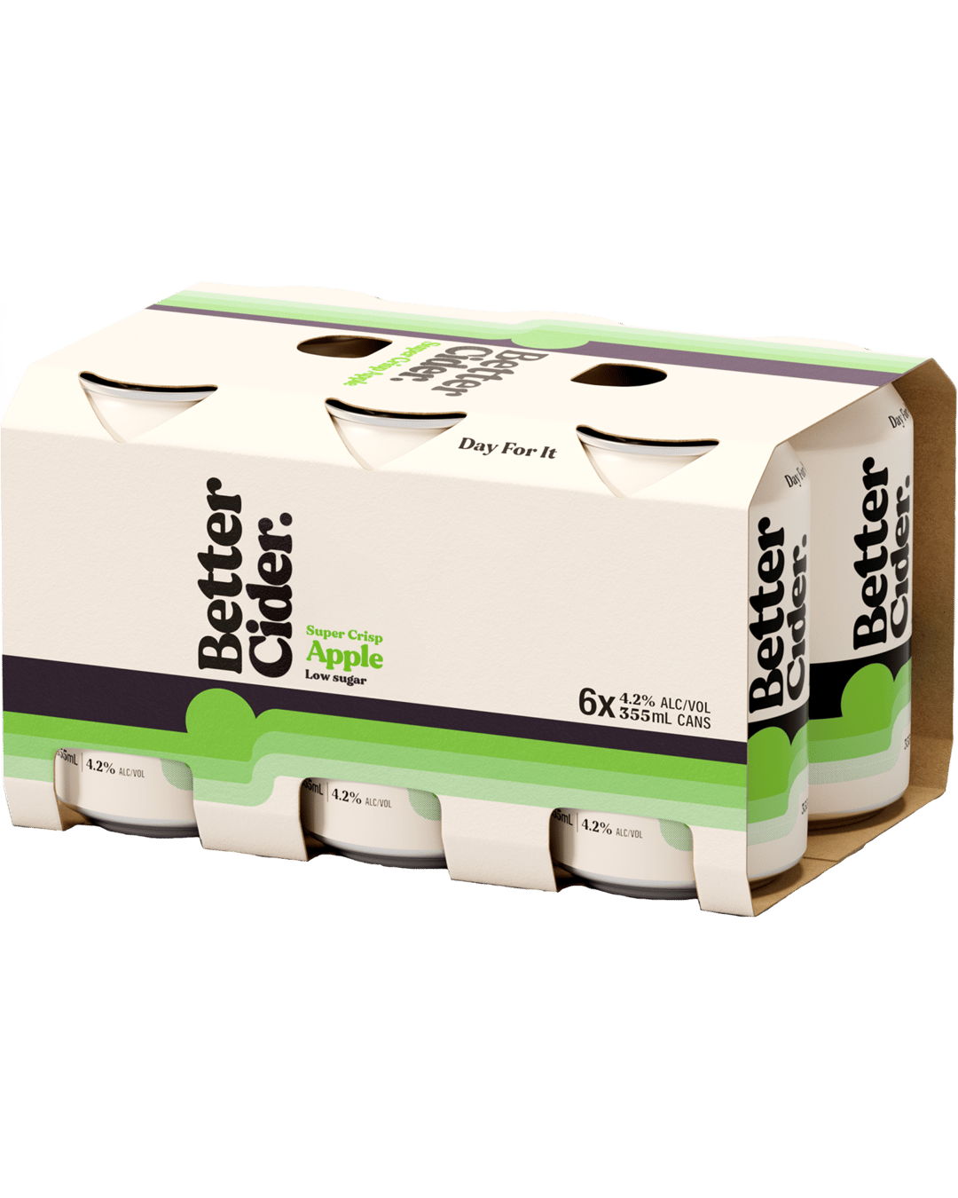 Better Cider Super Crisp Apple Cider Cans 6X355mL