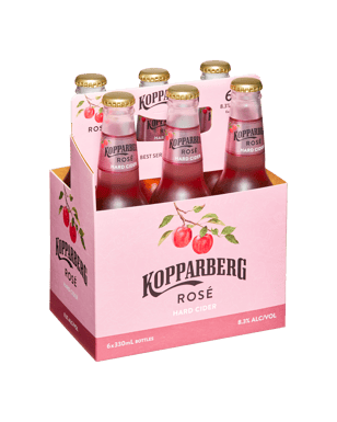 Kopparberg Rosé Cider Bottles 330ml  6 Pack