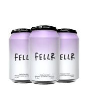 Fellr Passionfruit Brewed Alcoholic Seltzer Cans 330ml  4 Pack