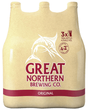 Great Northern Brewing Co. Original Lager Bottles 700ml  3 Pack