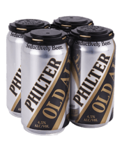 Philter Old Ale Cans 375ml  4 Pack