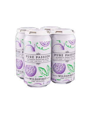 Buy Wildspirit Pure Passion Alcoholic Sparkling Water 375ml Online Today Bws