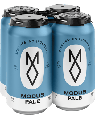Modus Pale Ale Cans 375ml  4 Pack
