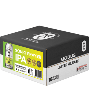 Modus Sonic Prayer Ipa Cans 375ml  16 Case