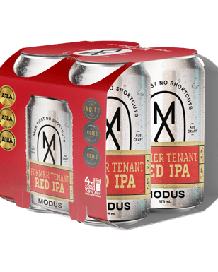 Modus Former Tennant Red Ipa Can 375ml  4 Pack