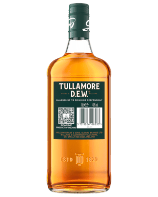 Tullamore Dew Irish Whiskey 700ml  Bottle