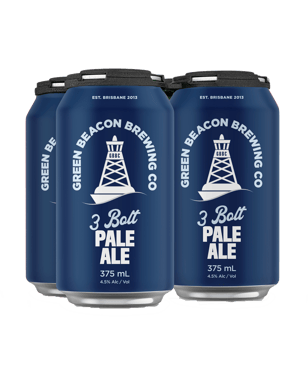 Green Beacon Brewing Co 3 Bolt Pale Ale  4 Pack