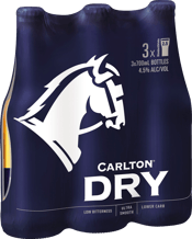Carlton Dry Bottles 700ml  3 Pack