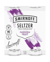 Smirnoff Seltzer Passionfruit 250ml  4 Pack
