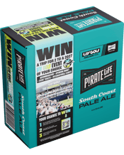 Pirate Life South Coast Pale Ale Cans 355ml  16 Case