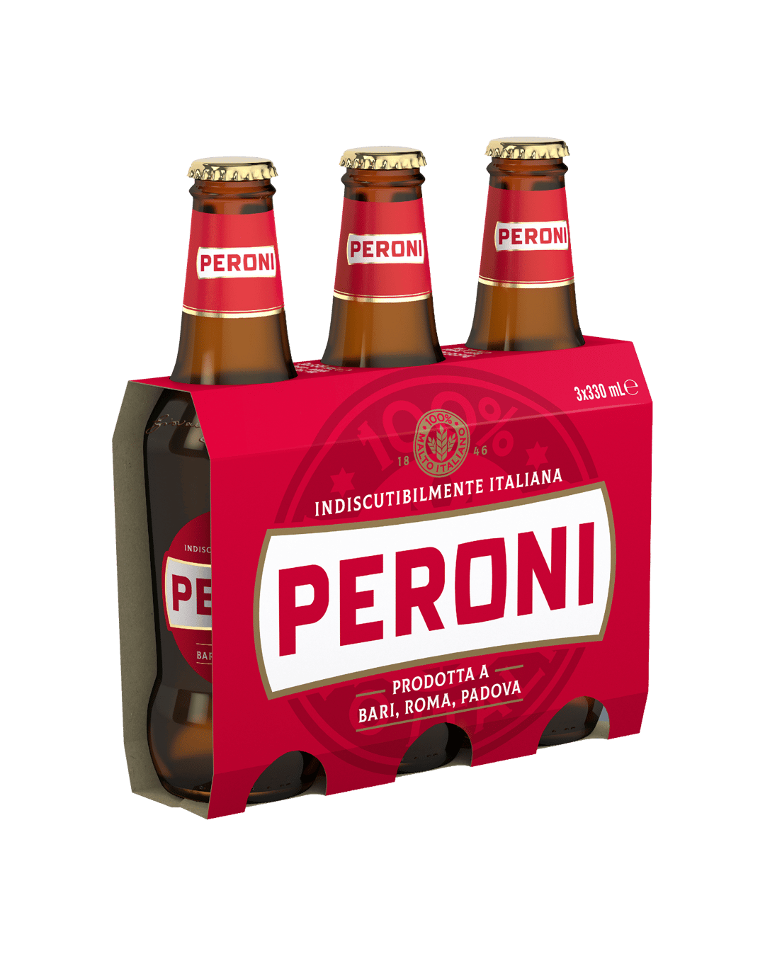 Peroni Red Lager Bottle 3x330mL