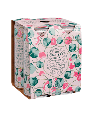 Crafters Union Rosé Cans 250ml  4 Pack