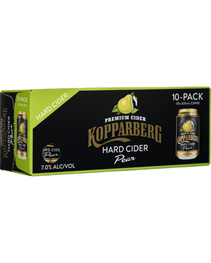 Kopparberg Hard Pear Cider Cans 330ml  10 Pack