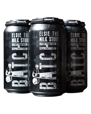 Batch Brewing Co. Elsie The Milk Stout Can 375ml  4 Pack