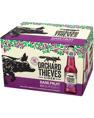 Orchard Thieves Dark Fruit Cider 330ml  24 Case